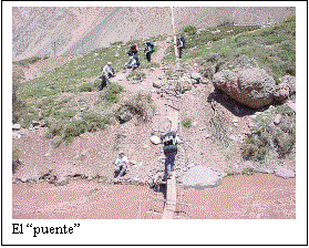 Cuadro de texto:  
El �puente�
