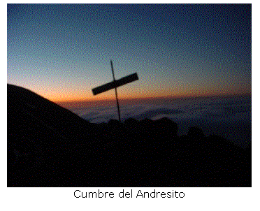 Cuadro de texto:  
Cumbre del Andresito
